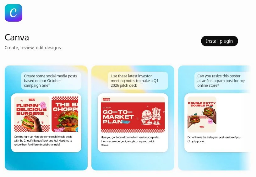 Canva ChatGPT Plugin
