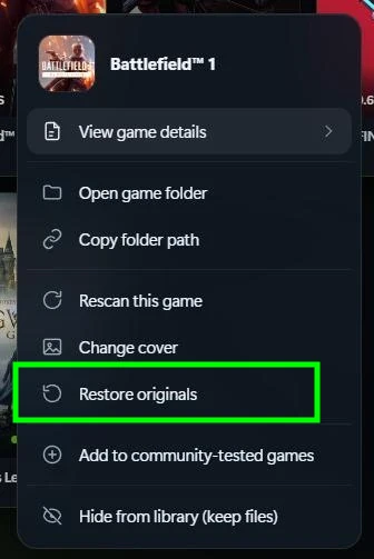 DLSS5 Swapper reverting changes