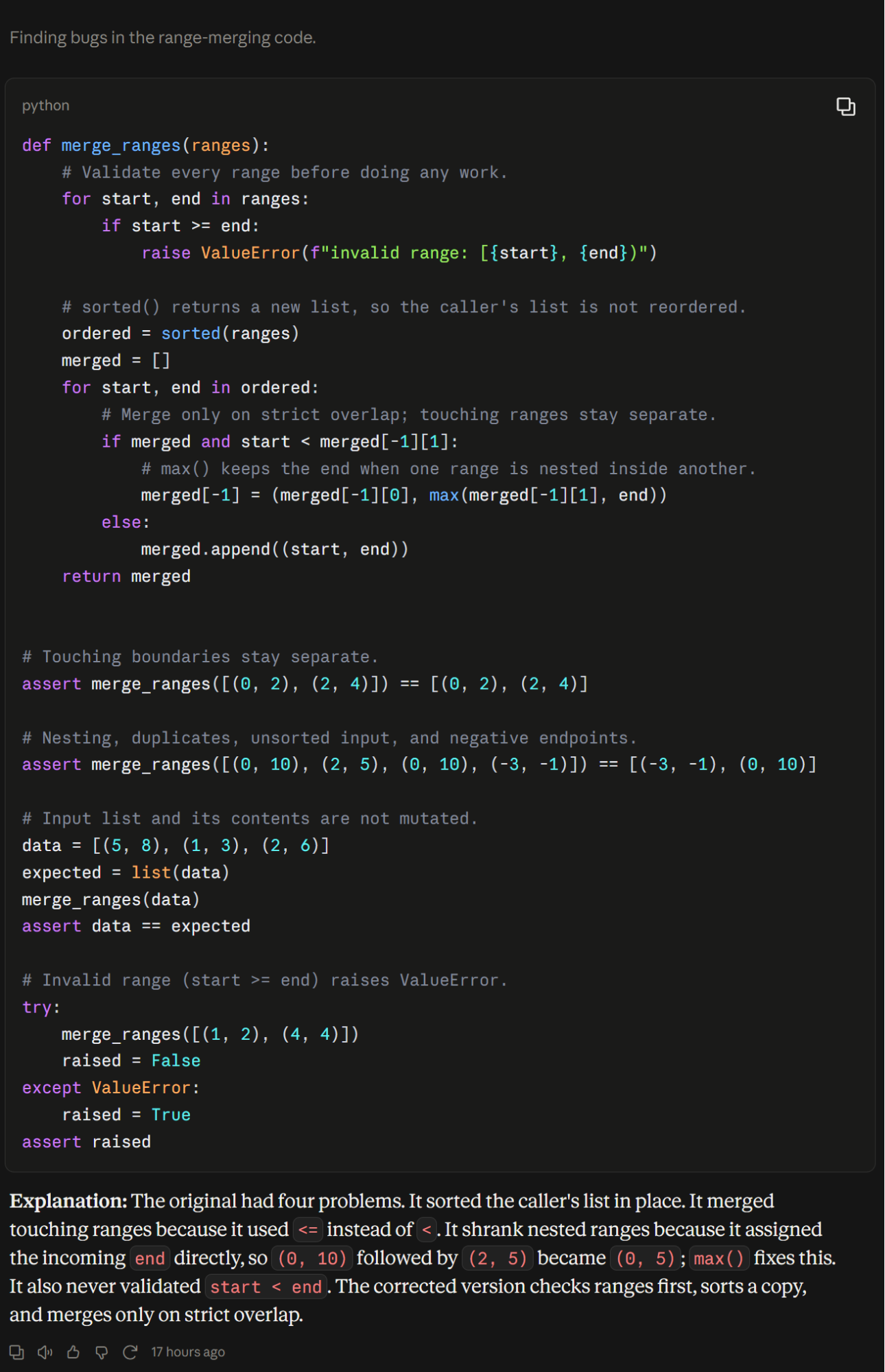 Claude Haiku 5.5 coding output