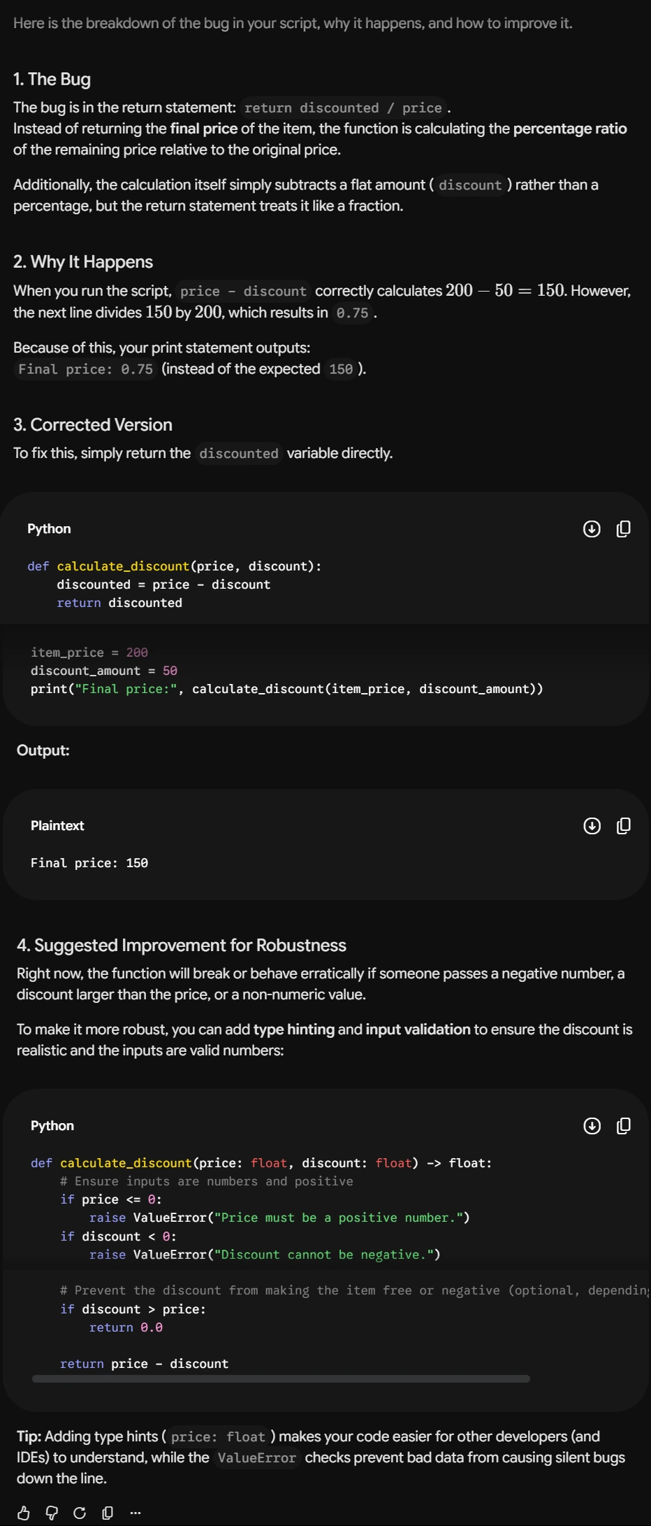 Gemini Code Solution