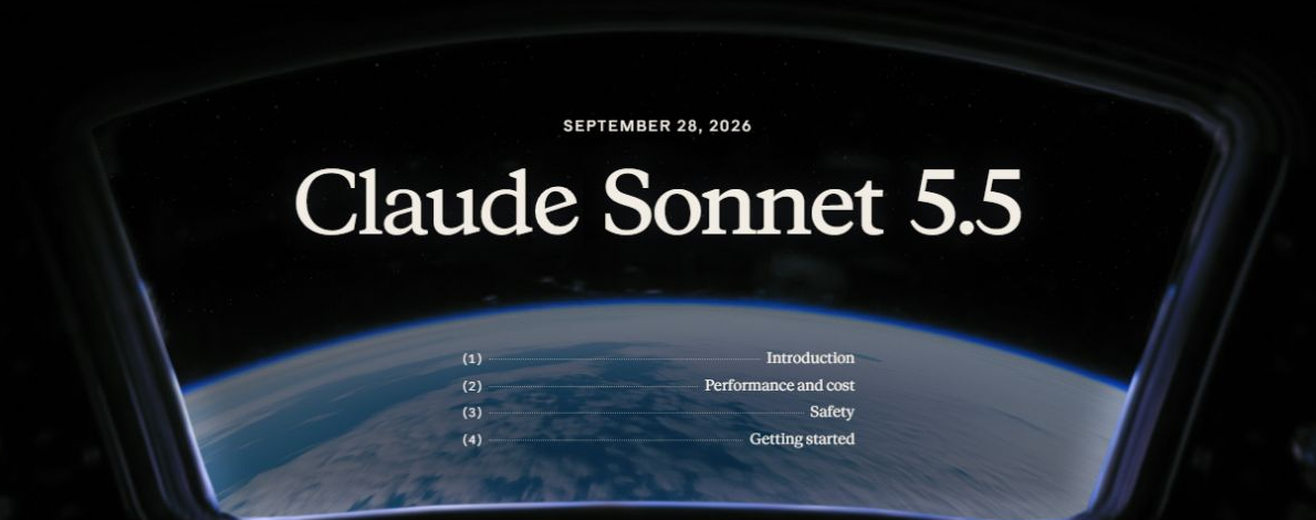 Claude Sonnet 5.5 latest release