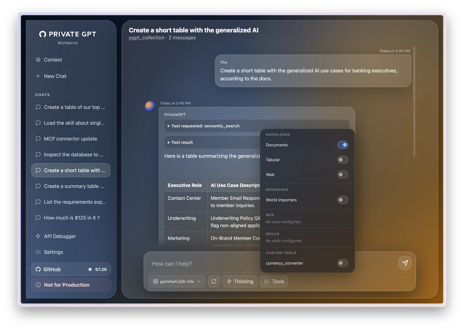 AI Project Chatbot