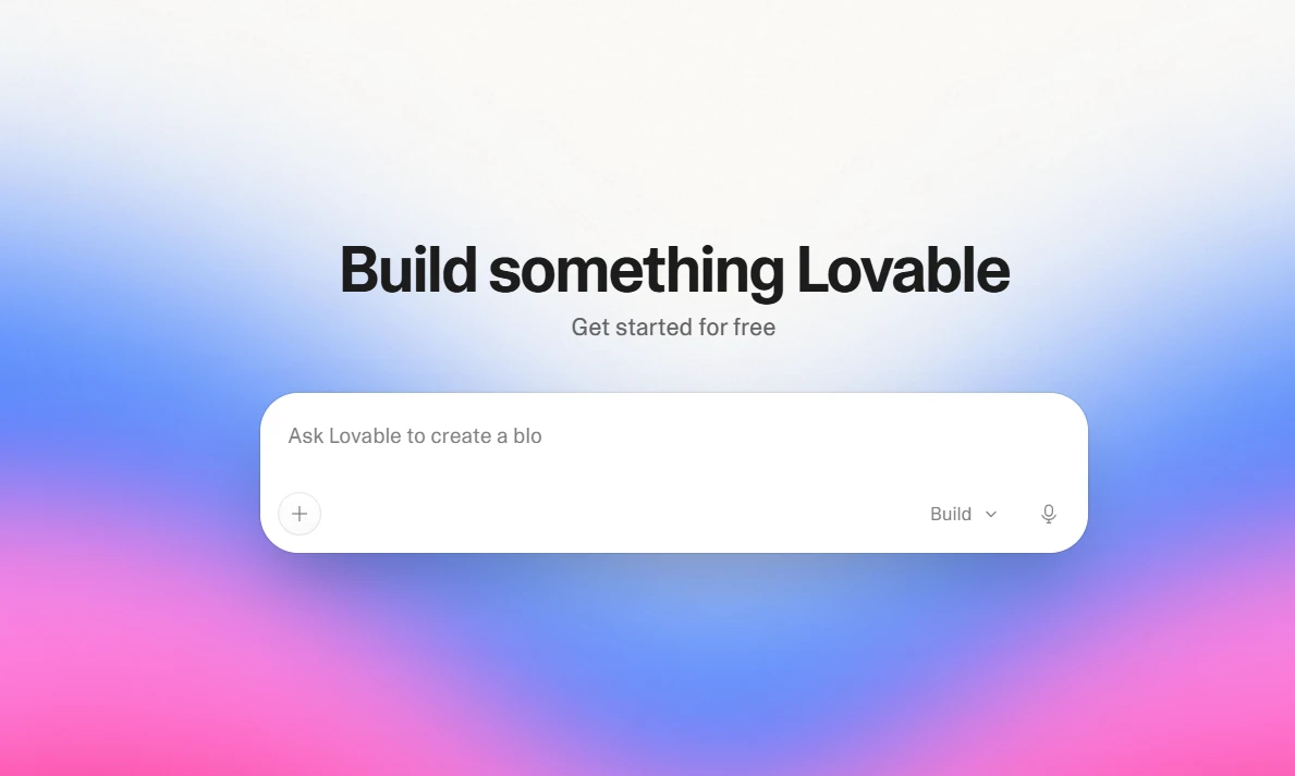 lovable nocode development platform