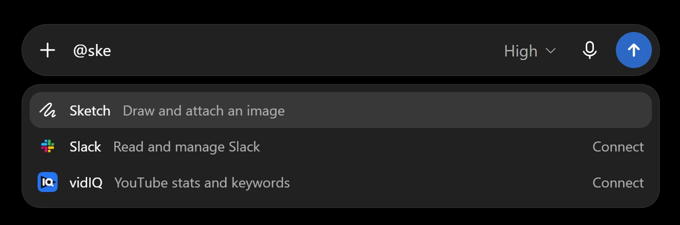 GPT Image 2.5 sketch feature
