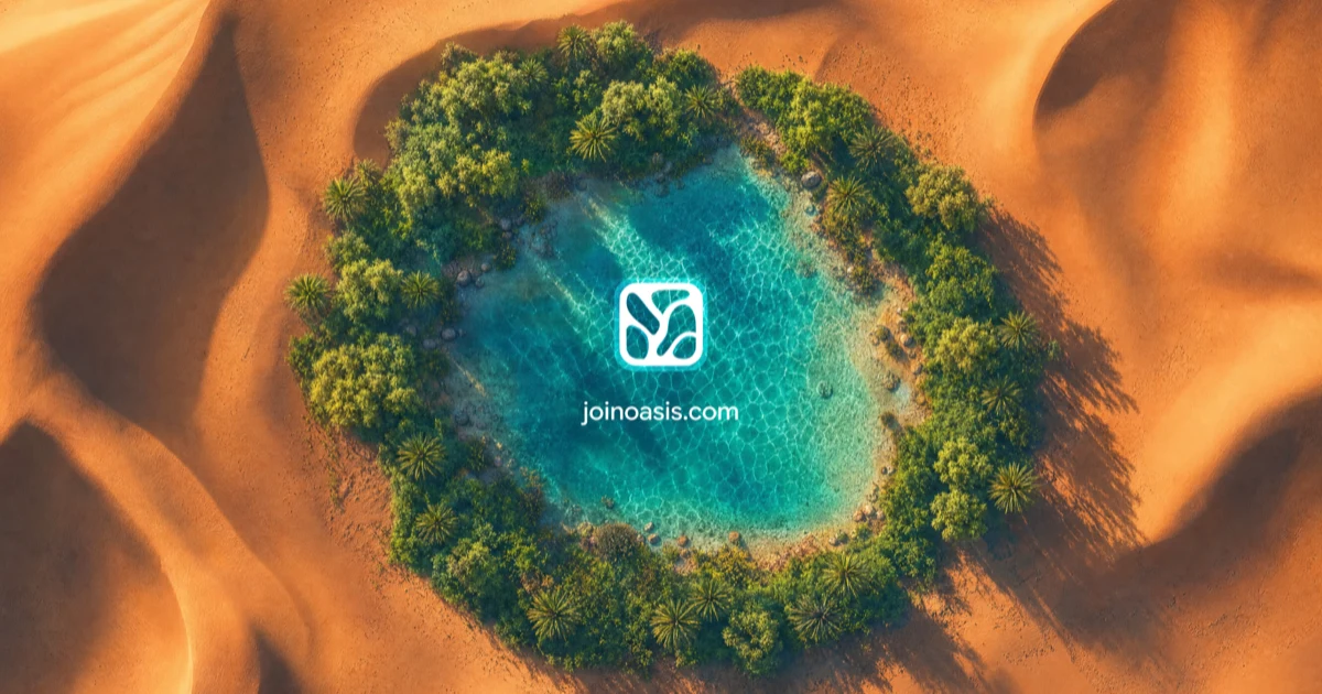 Oasis — where humans and agents come to work